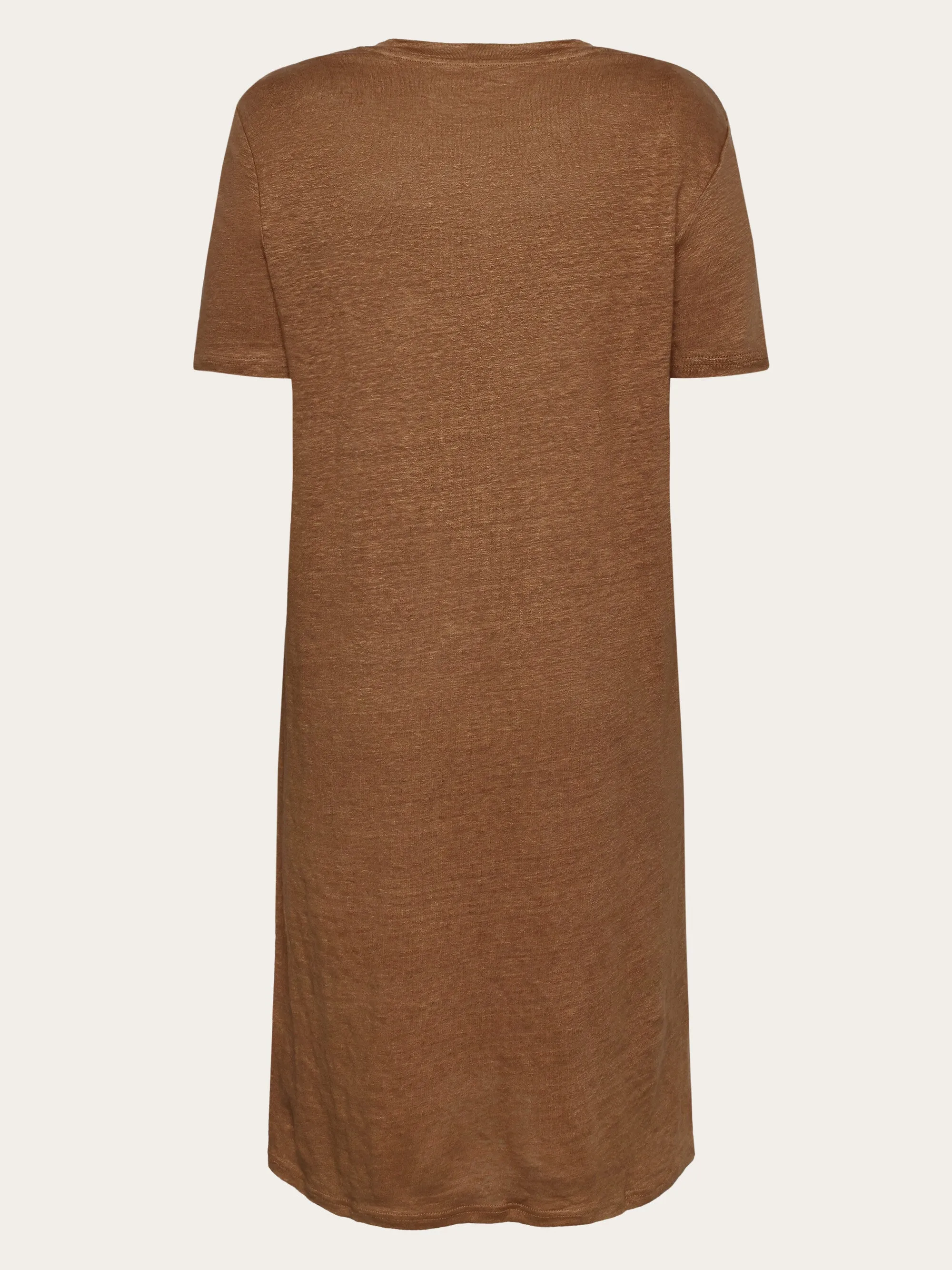 Organic Linen T-Shirt Dress GOTS/Vegan - Tuffet Knowledge Cotton