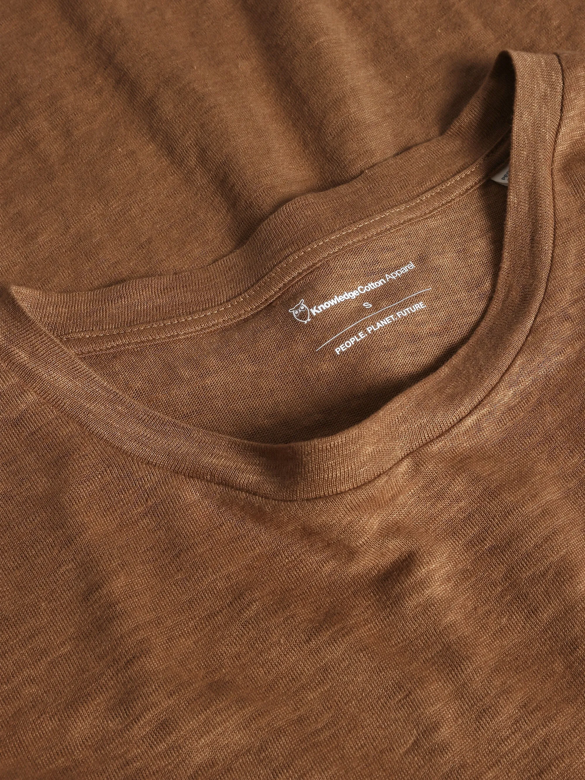 Organic Linen T-Shirt Dress GOTS/Vegan - Tuffet Knowledge Cotton