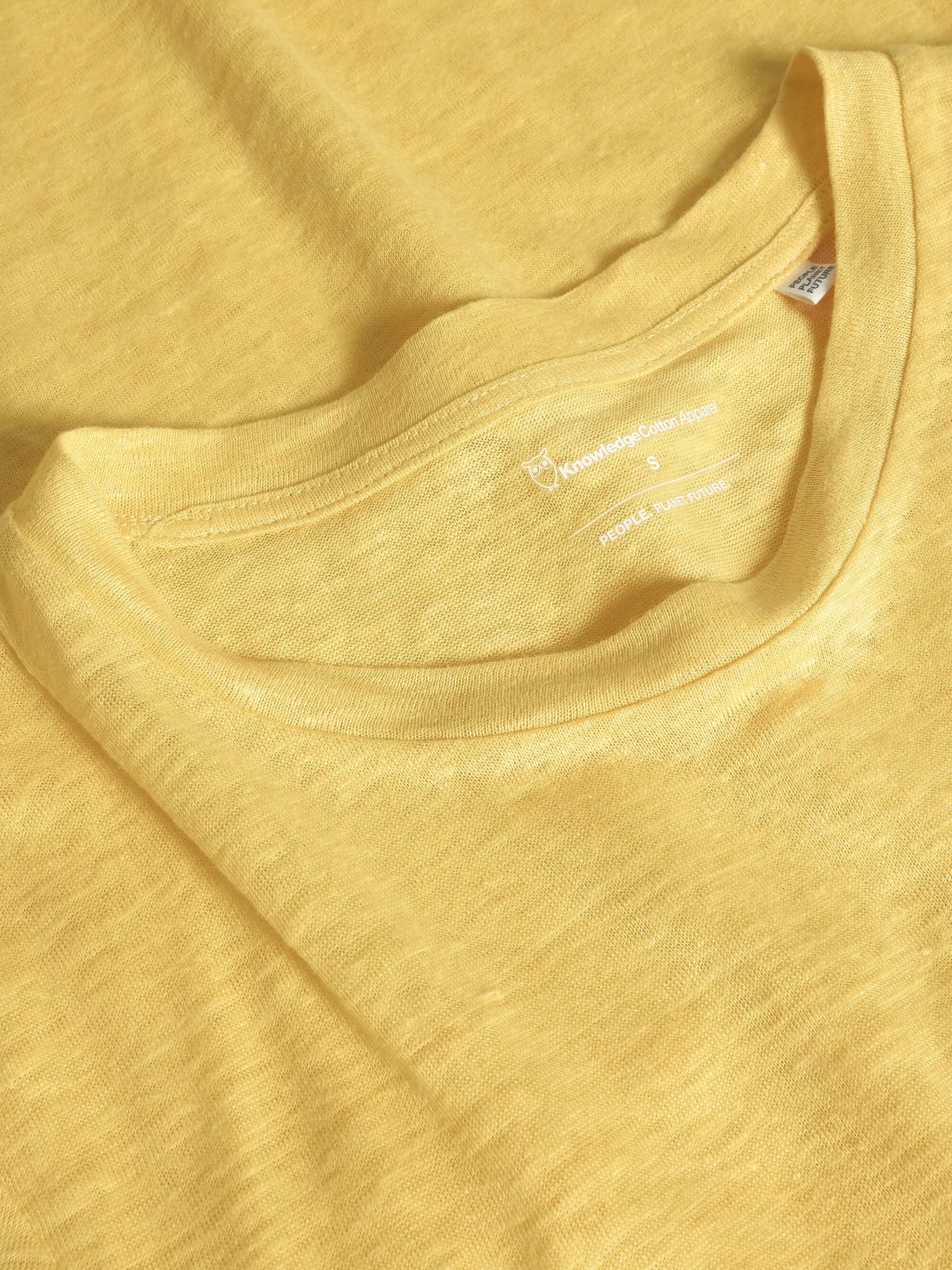 Organic Linen T-Shirt Dress GOTS/Vegan - Yarrow Knowledge Cotton
