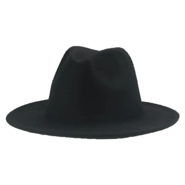 Panama Solid Fedora Hat Anna Kay Co