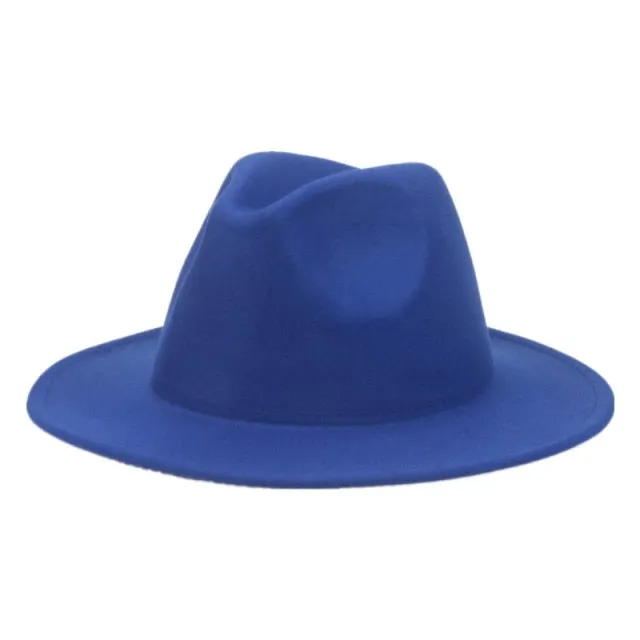 Panama Solid Fedora Hat Anna Kay Co