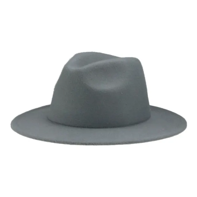 Panama Solid Fedora Hat Anna Kay Co
