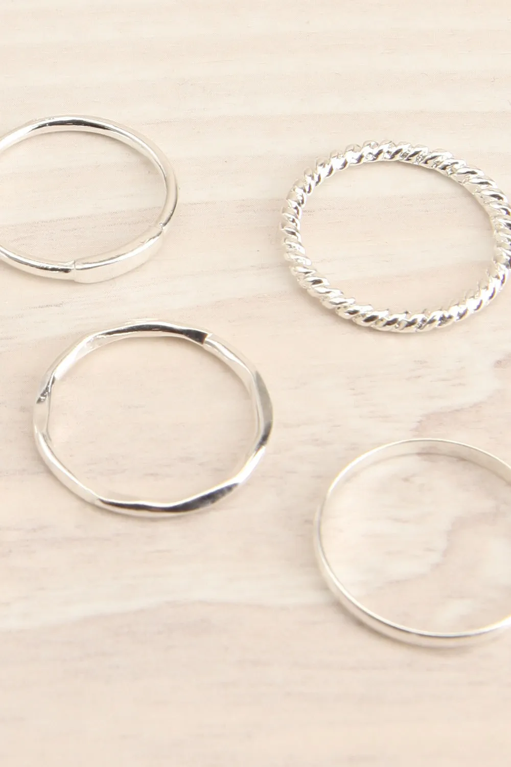 Piltene Silver | Set of 10 Assorted Rings