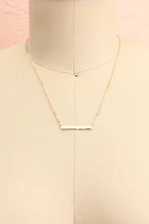Pinson des Arbres | Gold Necklace w/ Pendant