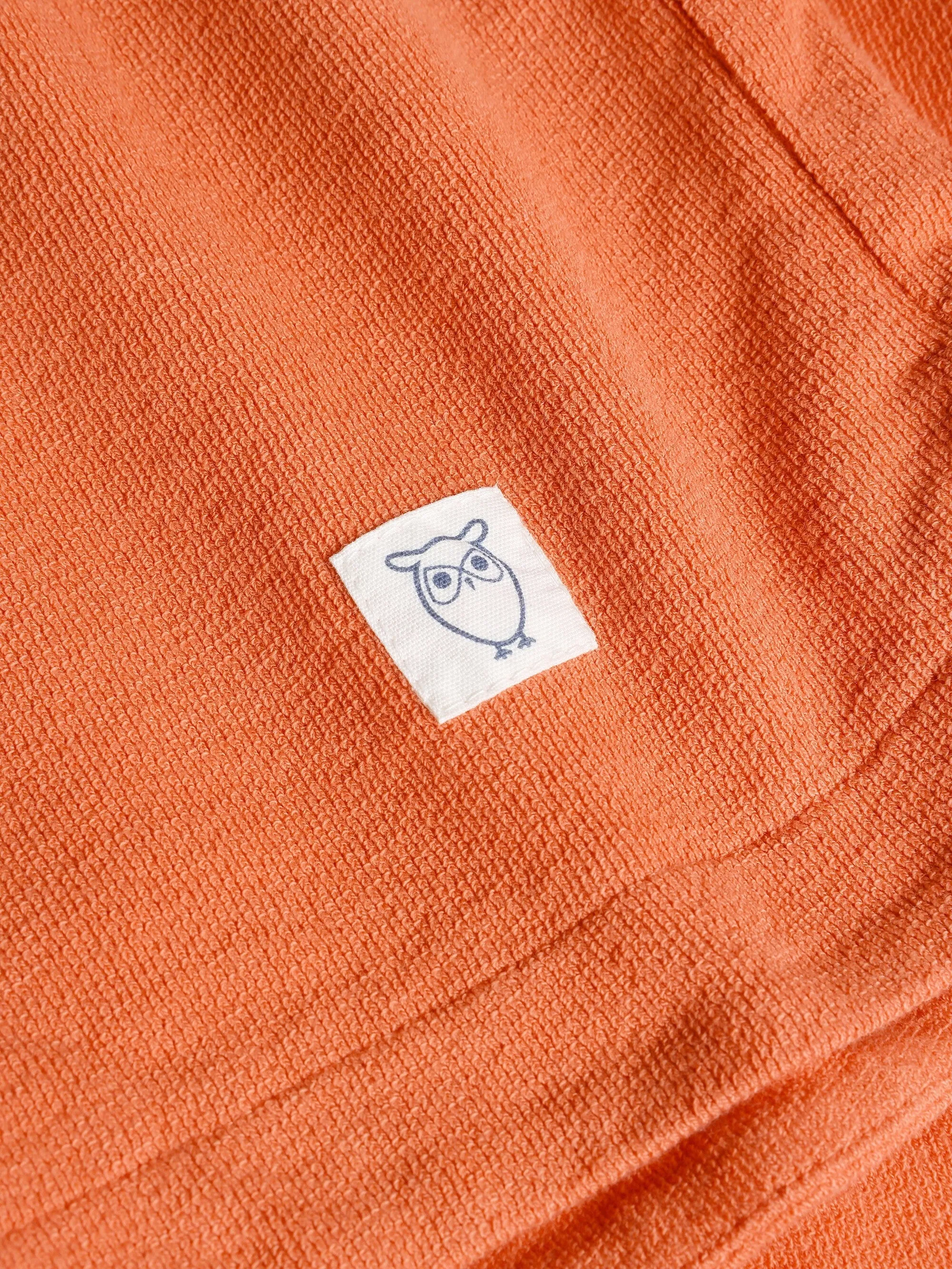 POSEY elastic waist boucl shorts - GOTS/Vegan - Langoustino Knowledge Cotton