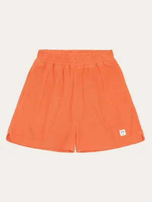 POSEY elastic waist boucl shorts - GOTS/Vegan - Langoustino Knowledge Cotton