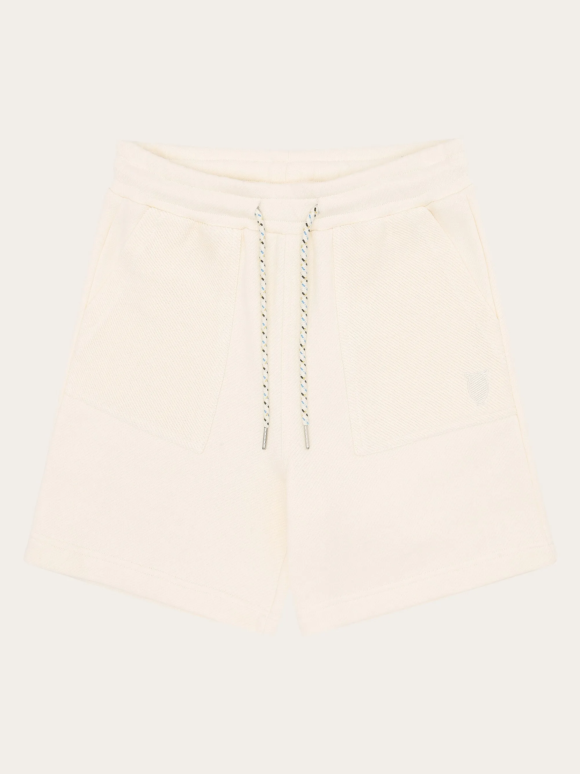POSEY wide fit mid-rise sweat shorts - GOTS/Vegan - Egret Knowledge Cotton
