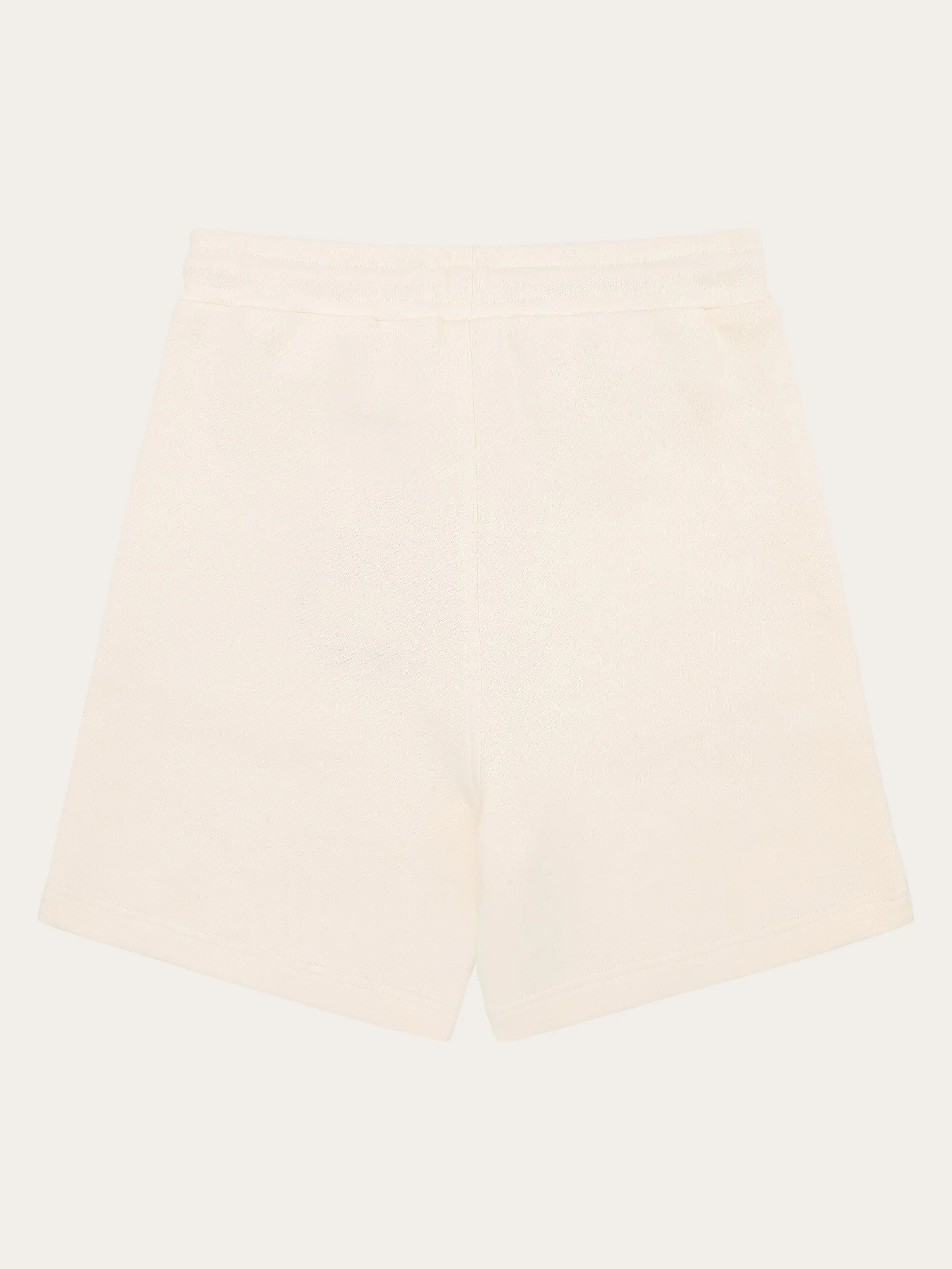 POSEY wide fit mid-rise sweat shorts - GOTS/Vegan - Egret Knowledge Cotton
