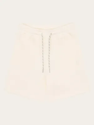 POSEY wide fit mid-rise sweat shorts - GOTS/Vegan - Egret Knowledge Cotton