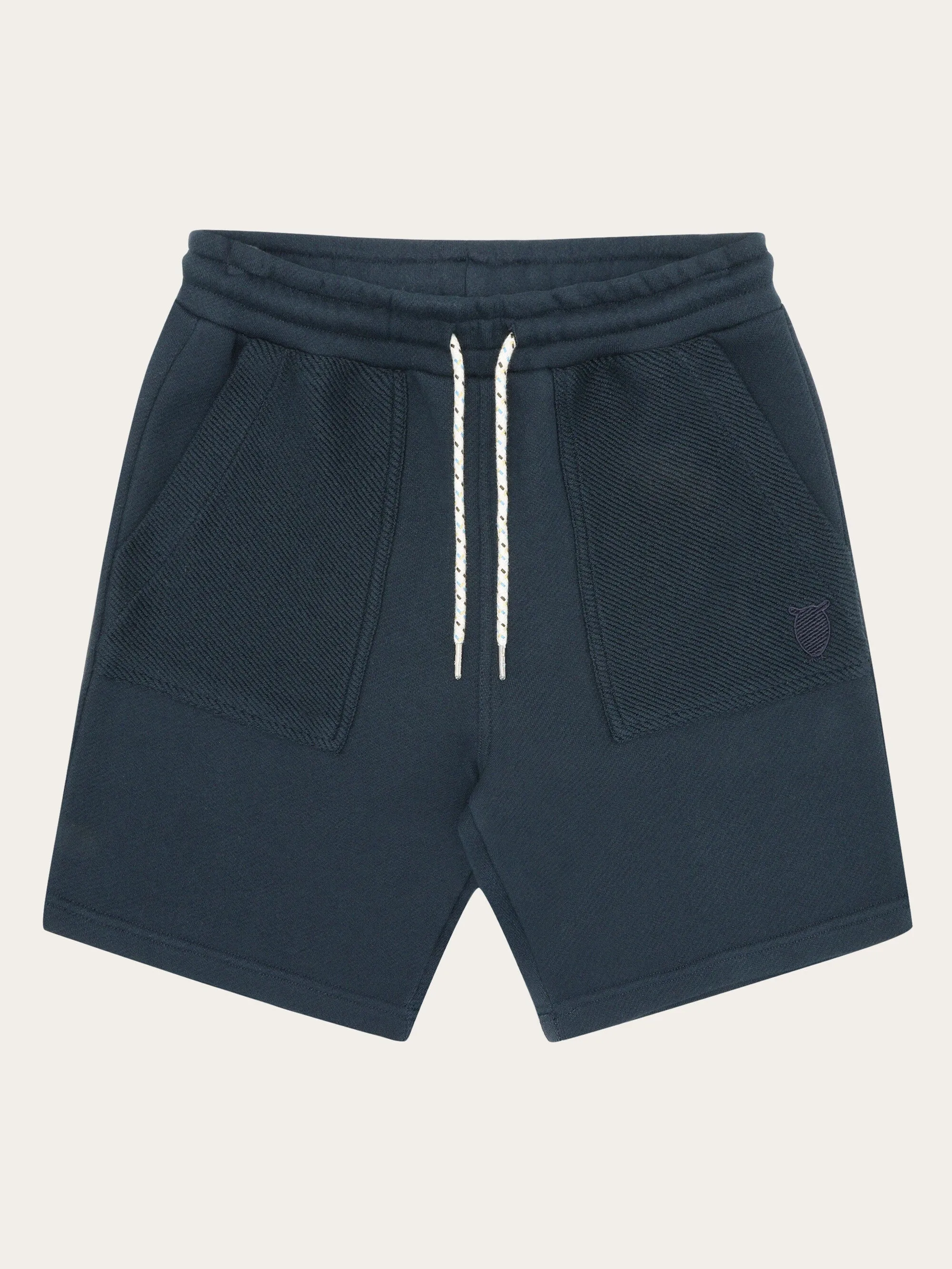 POSEY wide fit mid-rise sweat shorts - GOTS/Vegan - Total Eclipse Knowledge Cotton