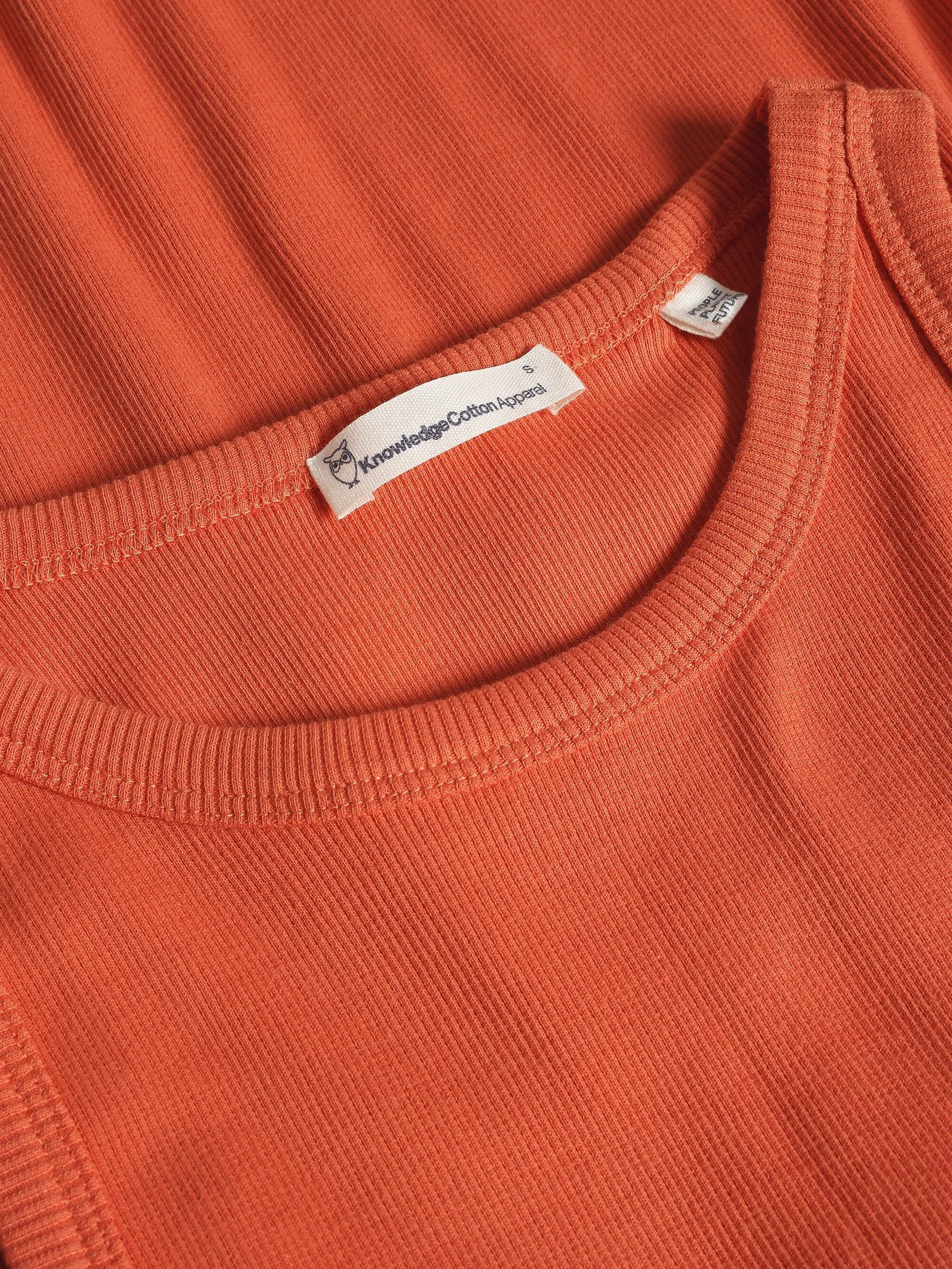 Racer rib top - Langoustino Knowledge Cotton