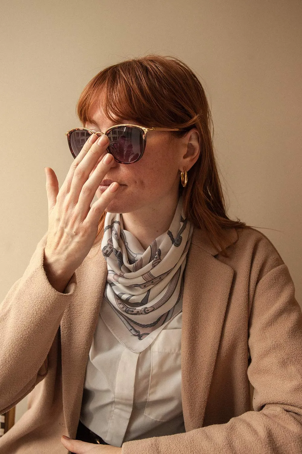 Rajah | Tortoiseshell Sunglasses w/ Gold Accents