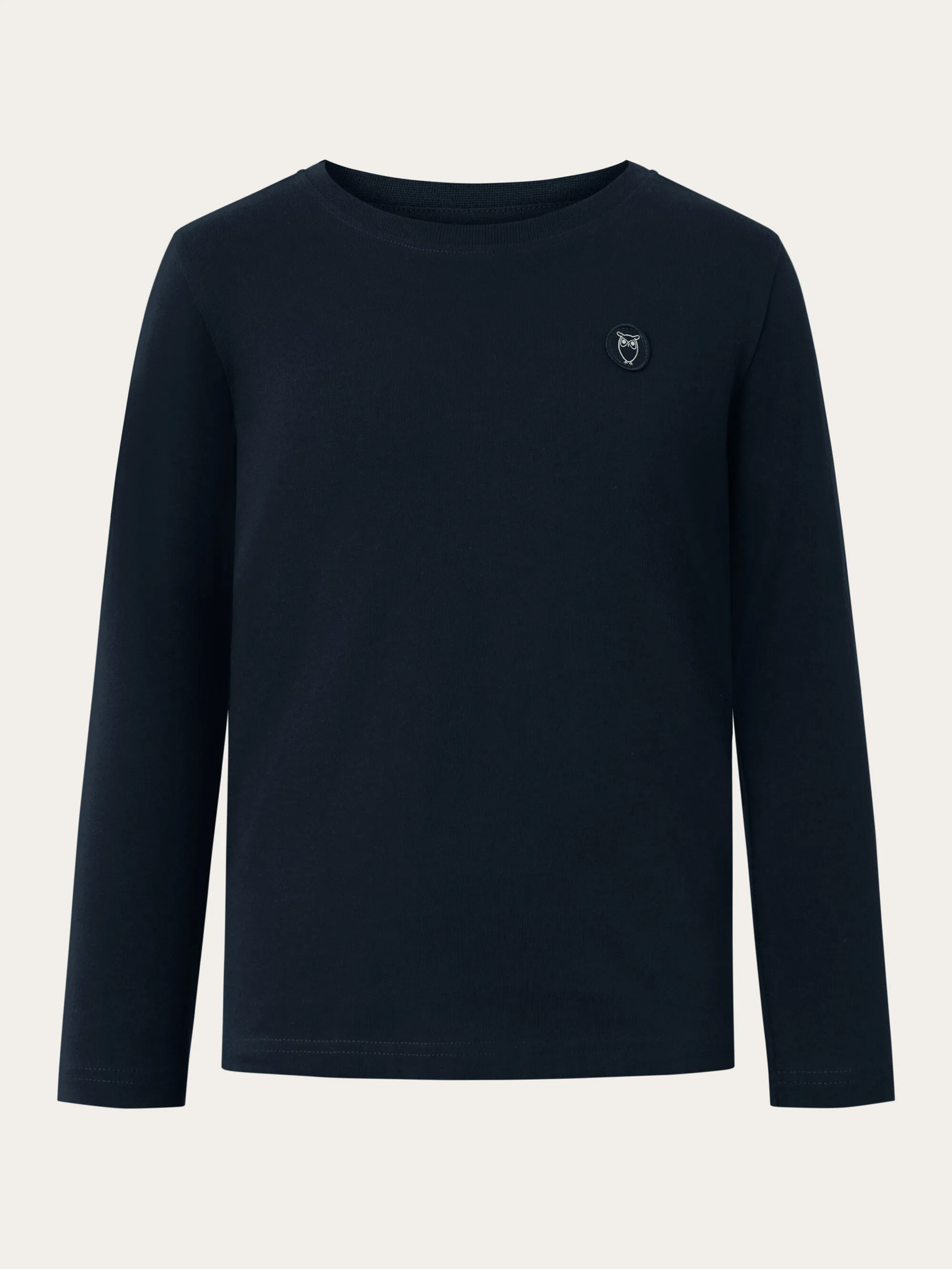 Regular fit badge long sleeved - Total Eclipse Knowledge Cotton