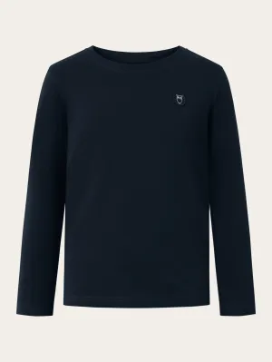 Regular fit badge long sleeved - Total Eclipse Knowledge Cotton