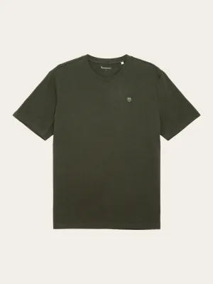 Regular fit Badge t-shirt - Forrest Night Knowledge Cotton