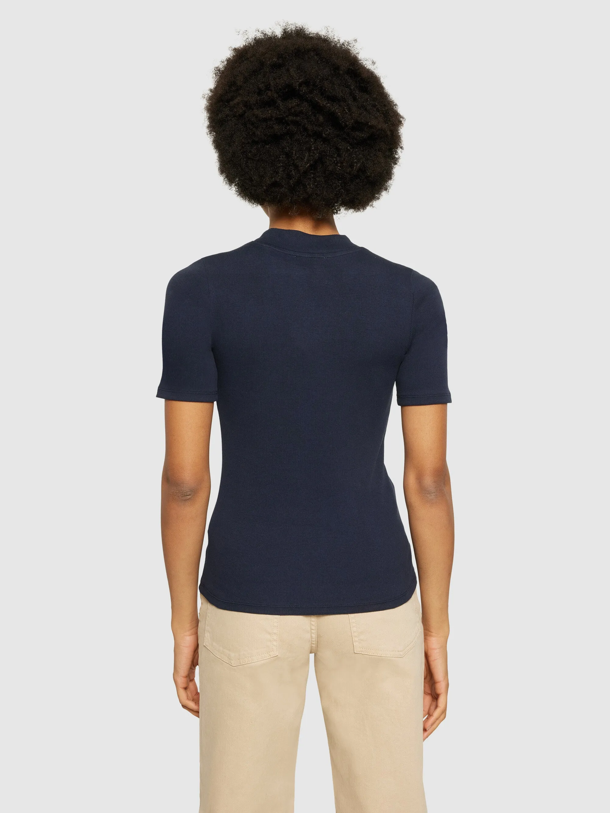 Rib t-shirt - Night Sky Knowledge Cotton