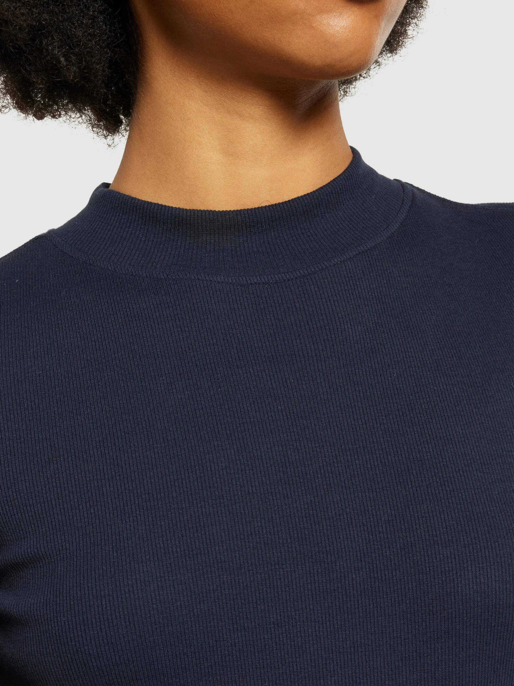 Rib t-shirt - Night Sky Knowledge Cotton