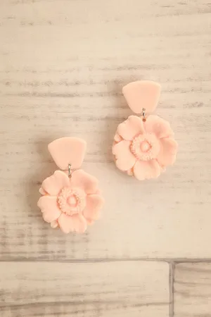 Sahel | Flower Pendant Earrings