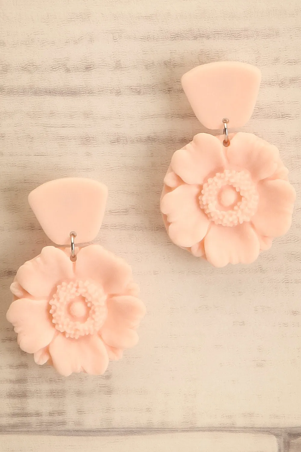 Sahel | Flower Pendant Earrings