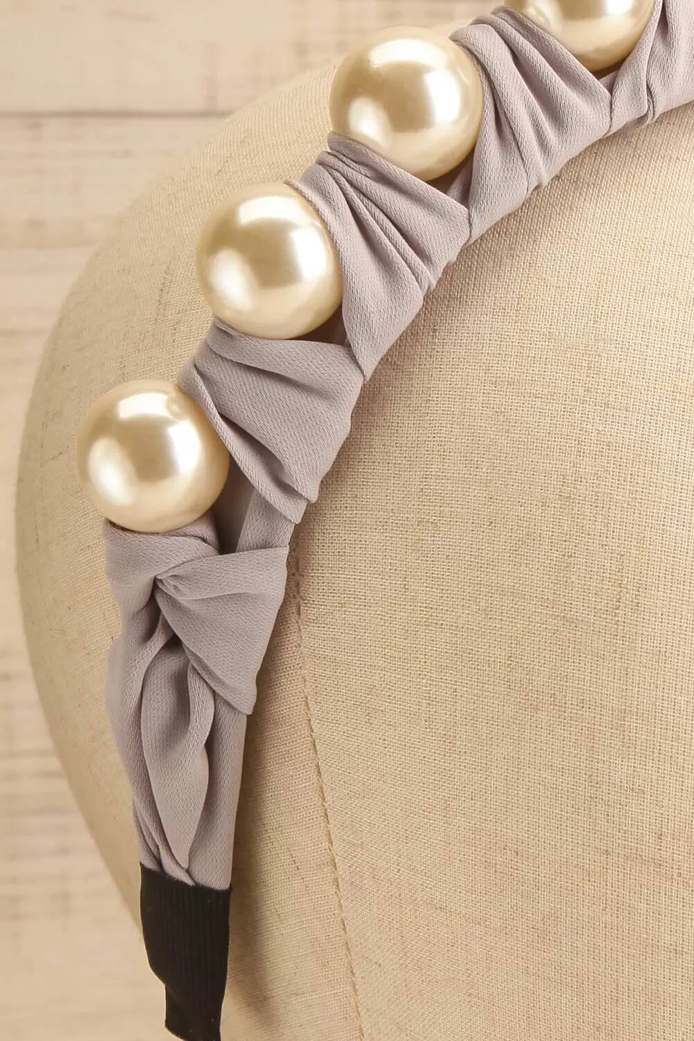 Salamanque | Grey Pearl Headband