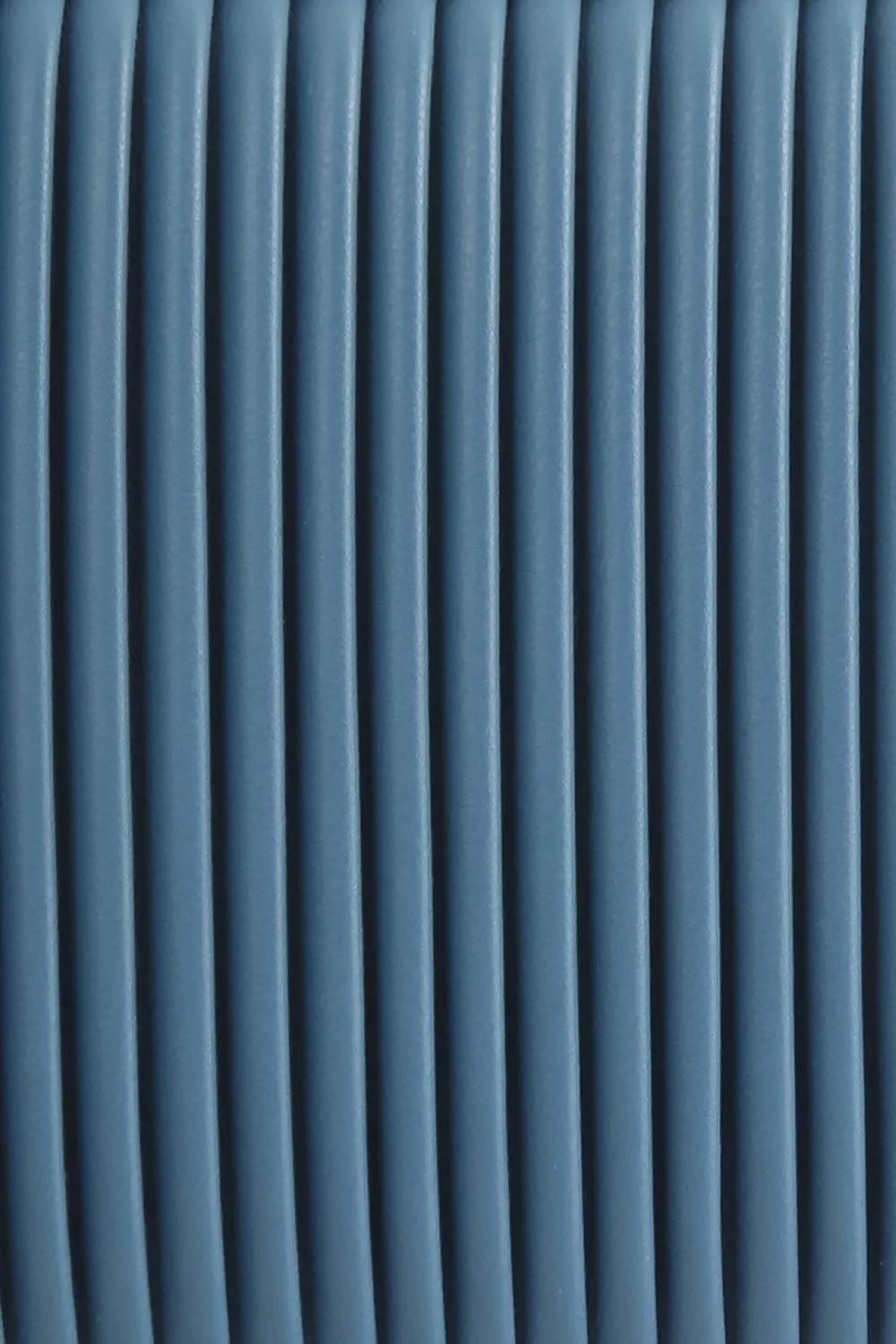 Sandy Dusty Blue | Pleated Vegan Leather Wallet