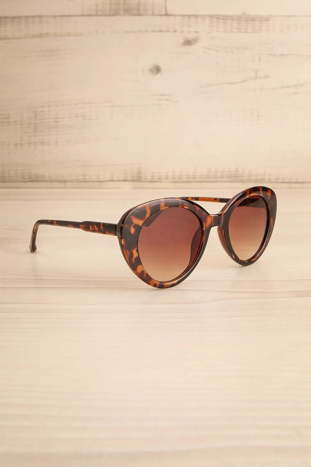 Shelly | Tortoiseshell Cat-Eye Sunglasses