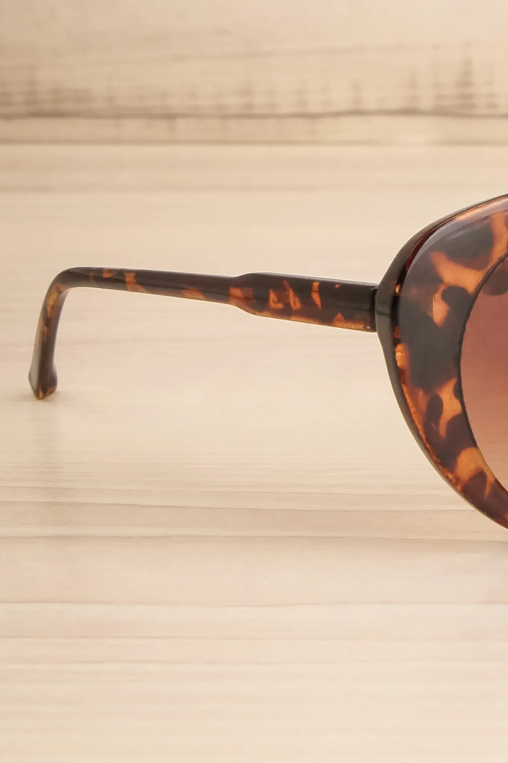 Shelly | Tortoiseshell Cat-Eye Sunglasses