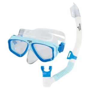 Speedo Adult Recreation Mask & Snorkel Blue