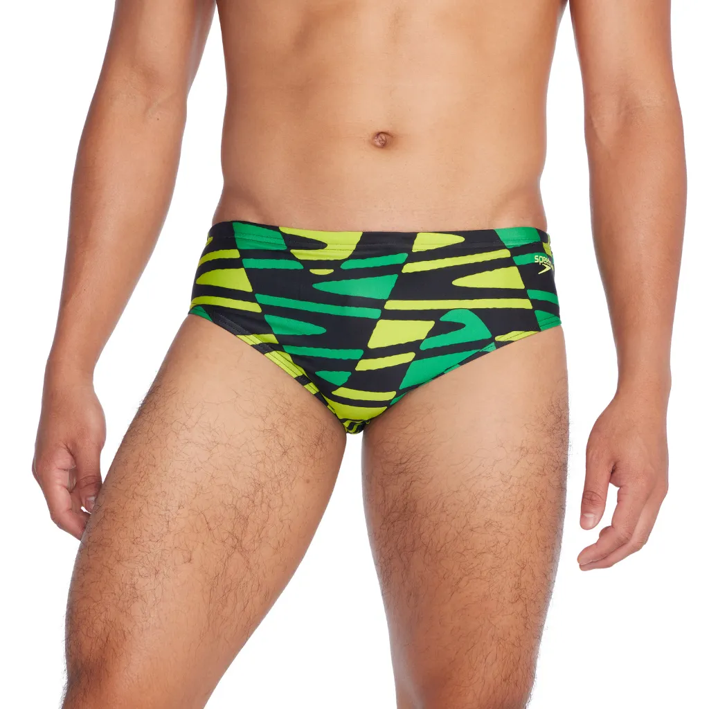 Speedo Disco Boom Brief Green
