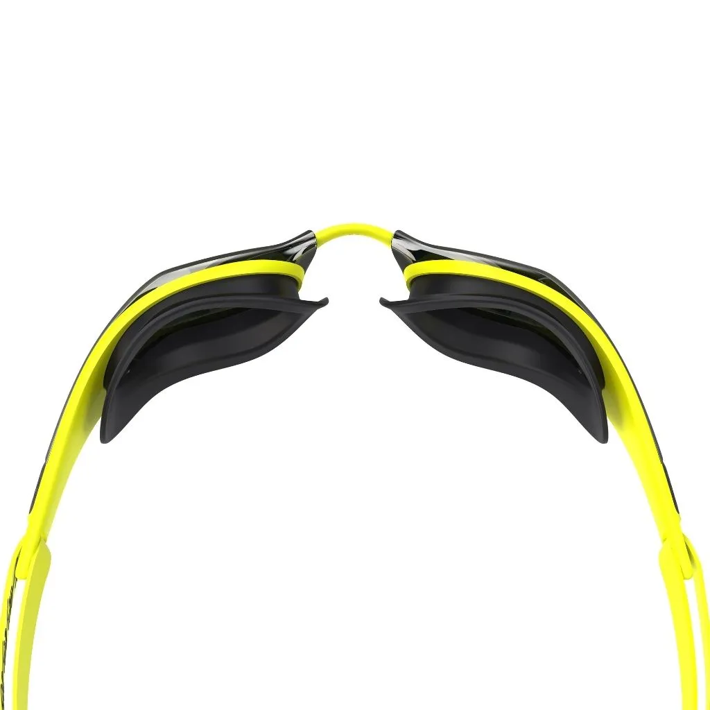 Speedo Fastskin Pure Focus Mirrored Hyper Yellow Smoke Silver
