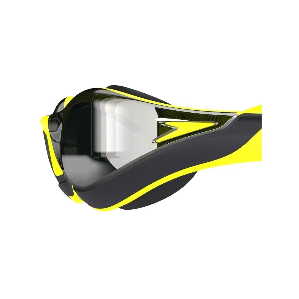 Speedo Fastskin Pure Focus Mirrored Hyper Yellow Smoke Silver