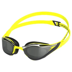Speedo Fastskin Pure Focus Mirrored Hyper Yellow Smoke Silver