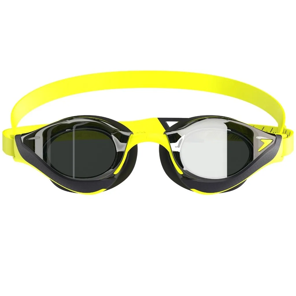 Speedo Fastskin Pure Focus Mirrored Hyper Yellow Smoke Silver