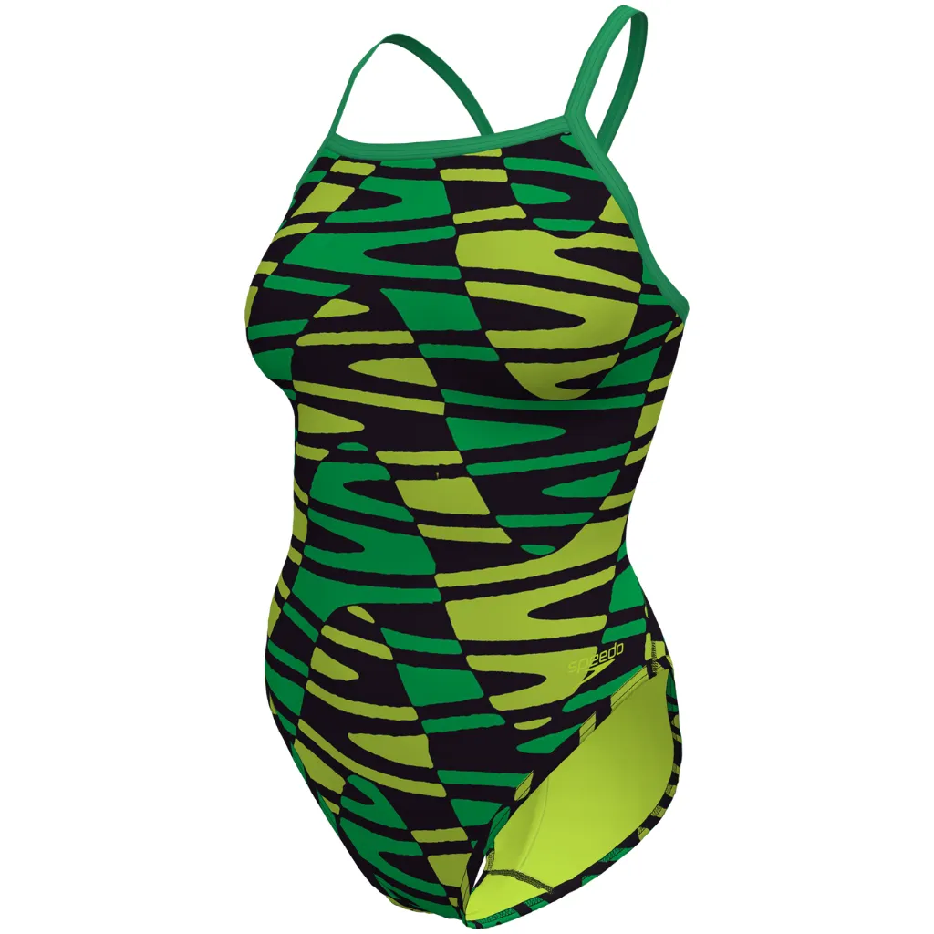 Speedo Flyback Disco Boom Green