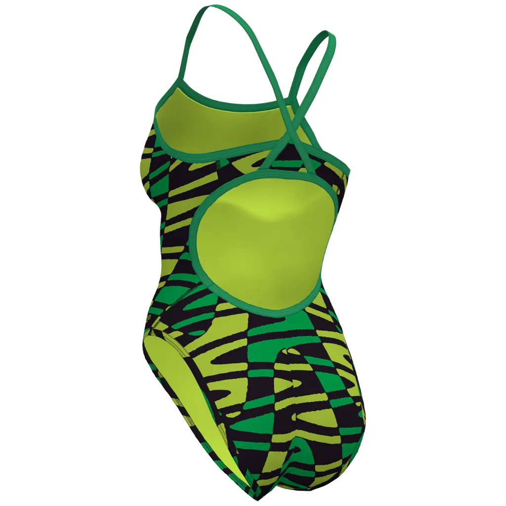 Speedo Flyback Disco Boom Green