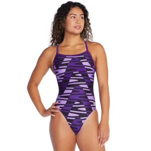 Speedo Flyback Disco Boom Purple