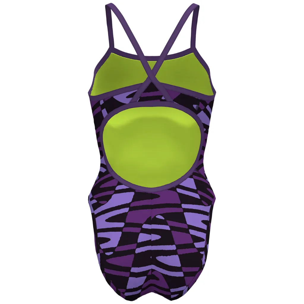 Speedo Flyback Disco Boom Purple