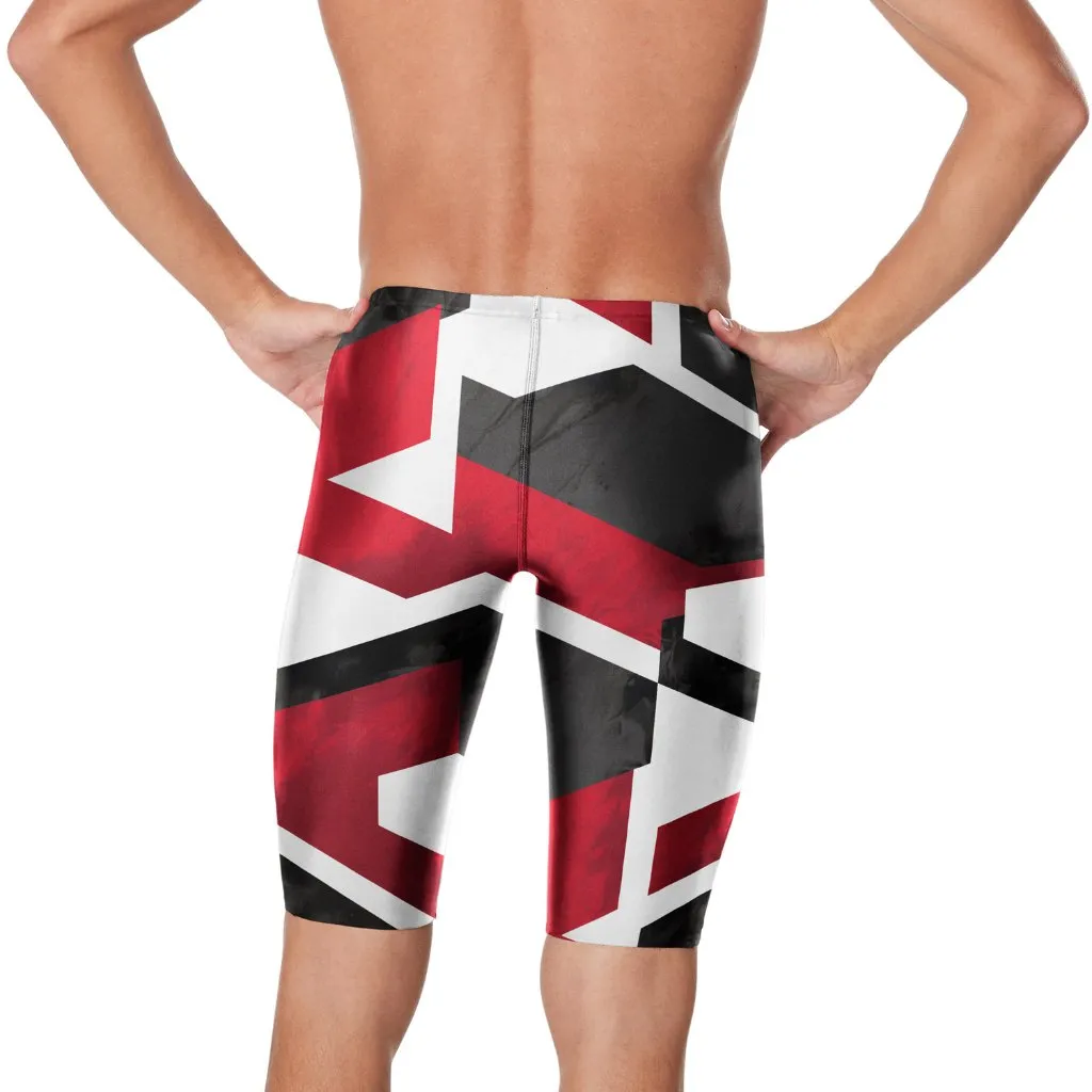 Speedo Glimmer Jammer Red
