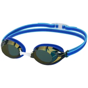 Speedo Junior Vanquisher 3.0 Mirrored Cobalt Blue Gold