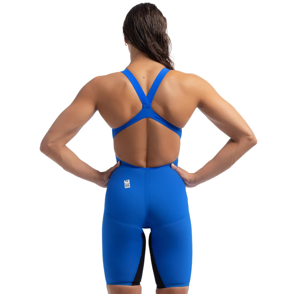 Speedo LZR Pure Valor 2.0 Open Back Cobalt Blue