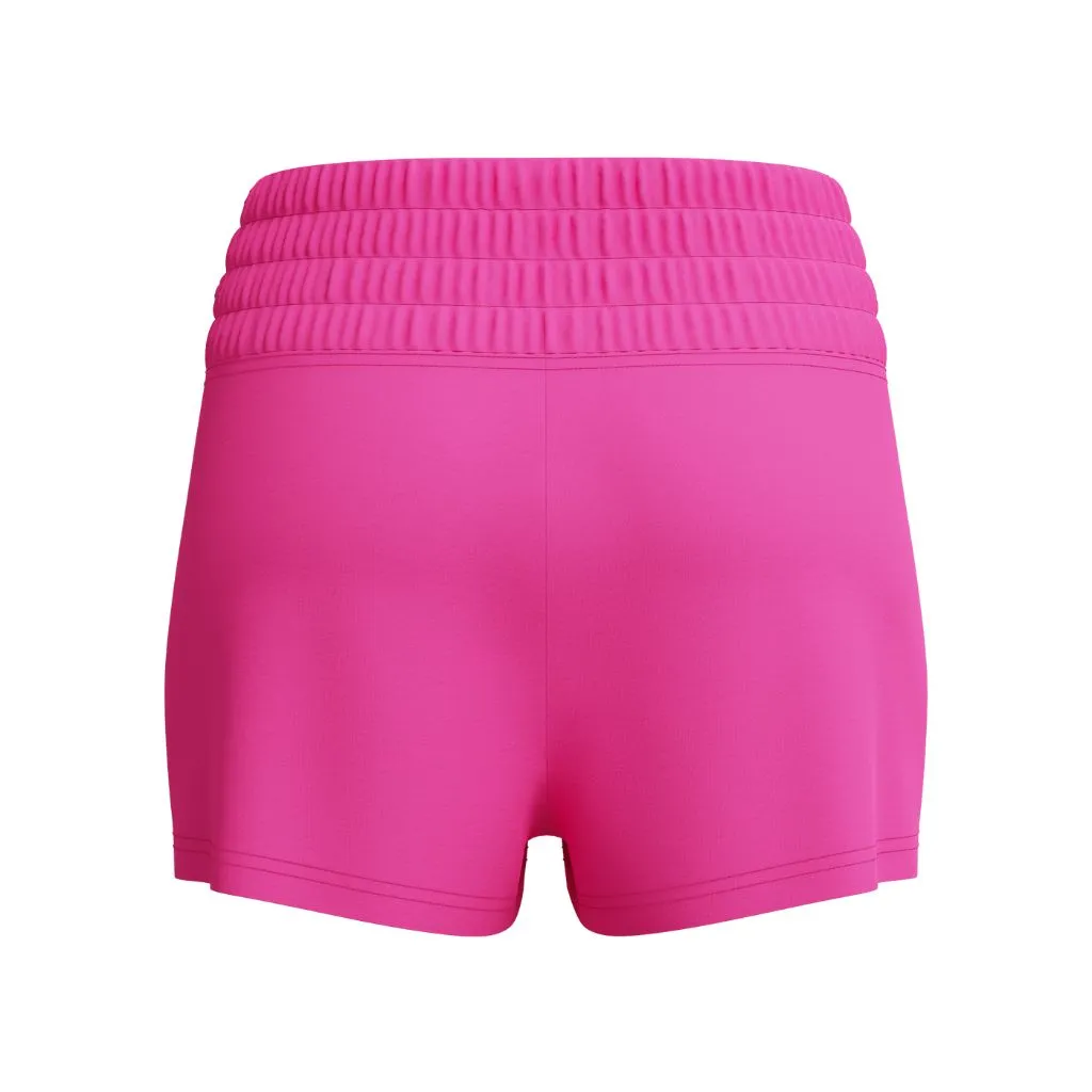 Speedo Solid Logo High Waist Short Pink