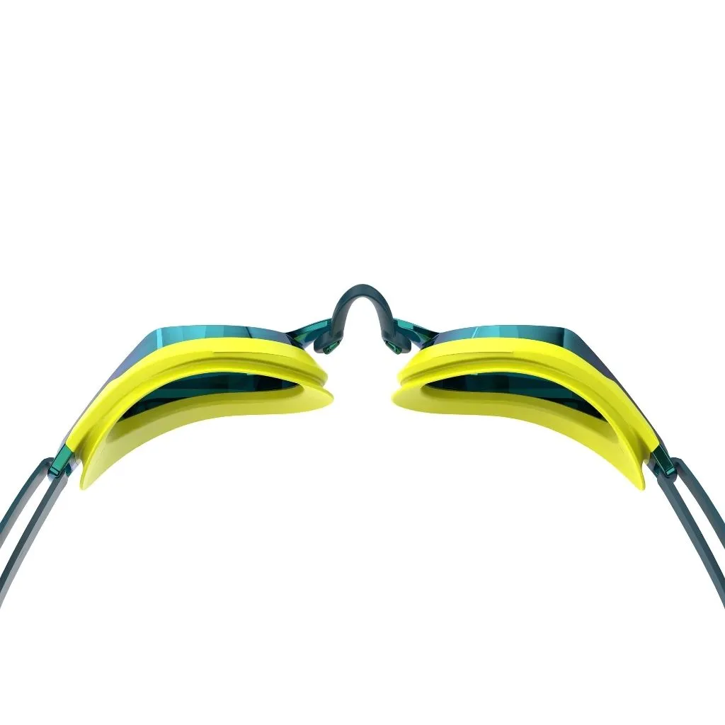 Speedo Speed Socket 2.0 Mirrored Hyper Yellow Cobalt Emerald