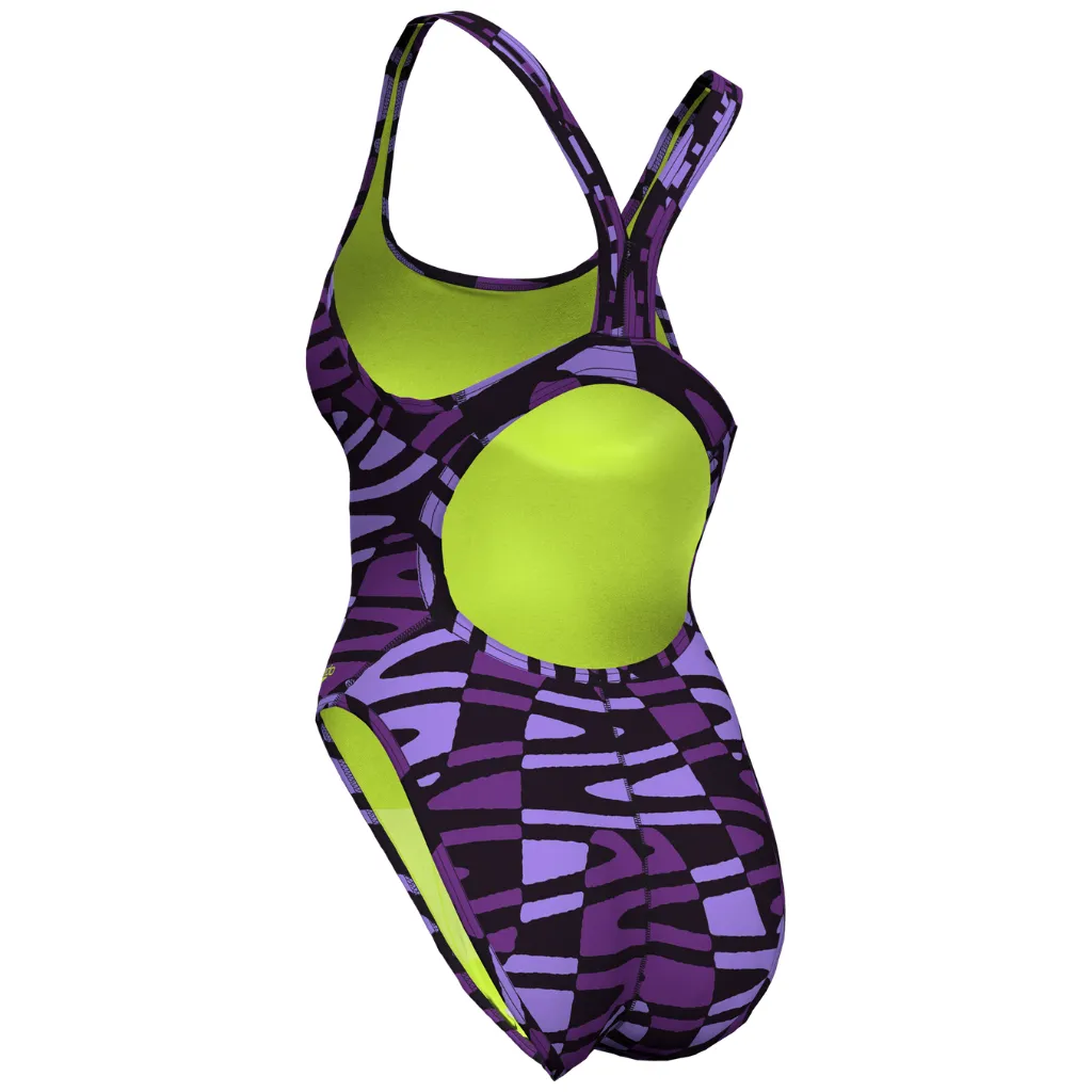 Speedo Super Pro Back Disco Boom Purple