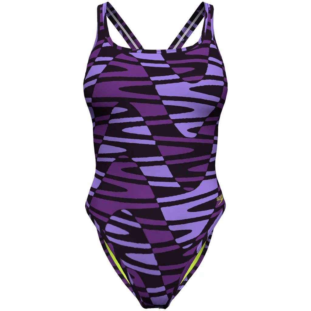 Speedo Super Pro Back Disco Boom Purple