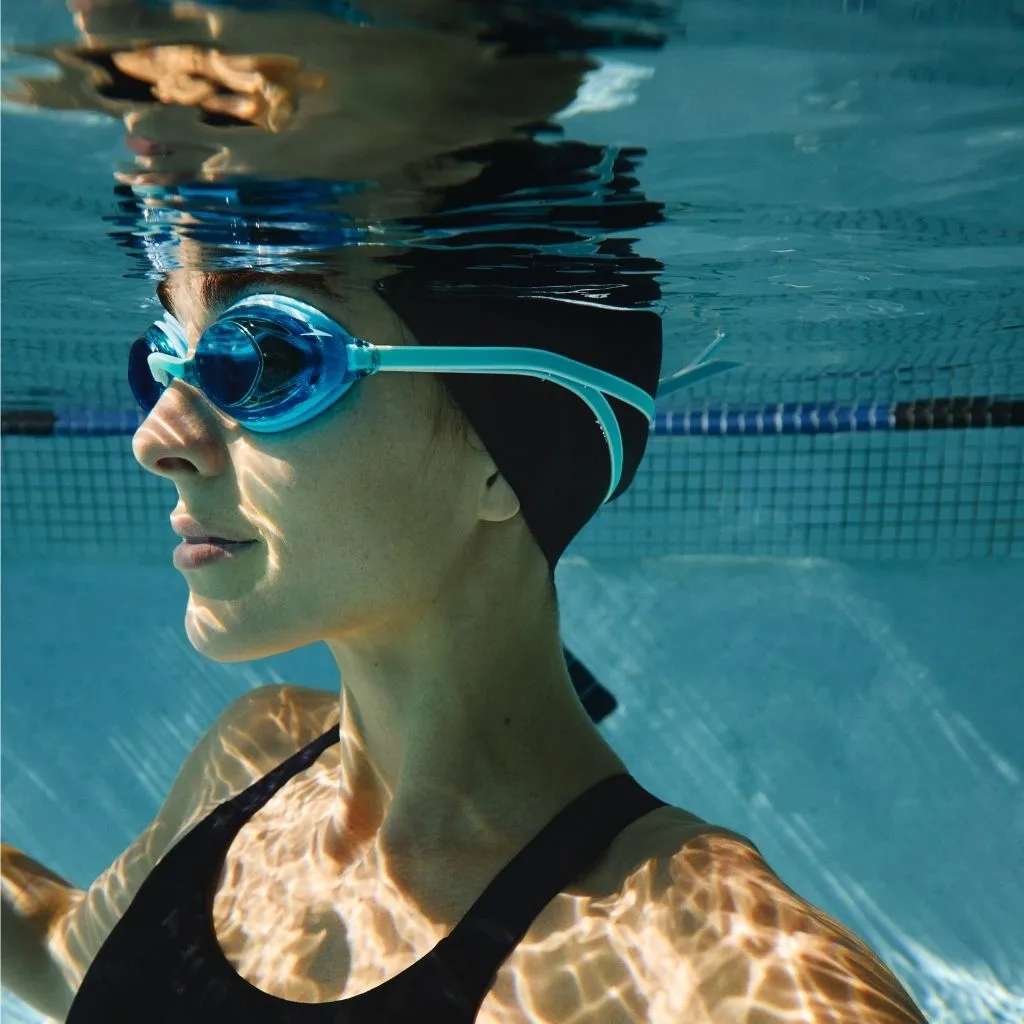 Speedo Womens Vanquisher 3.0 Mirrored Celeste Blue