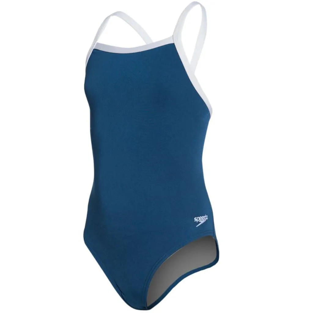 Speedo Youth Flyback Navy White