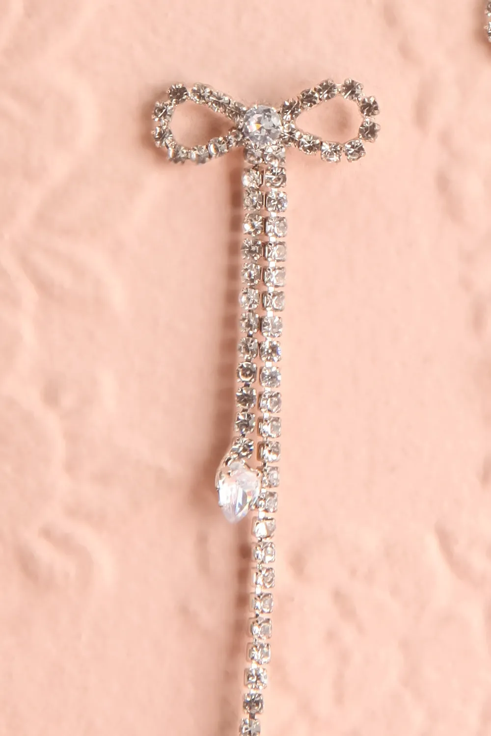 Tainya | Crystal Bow Earrings
