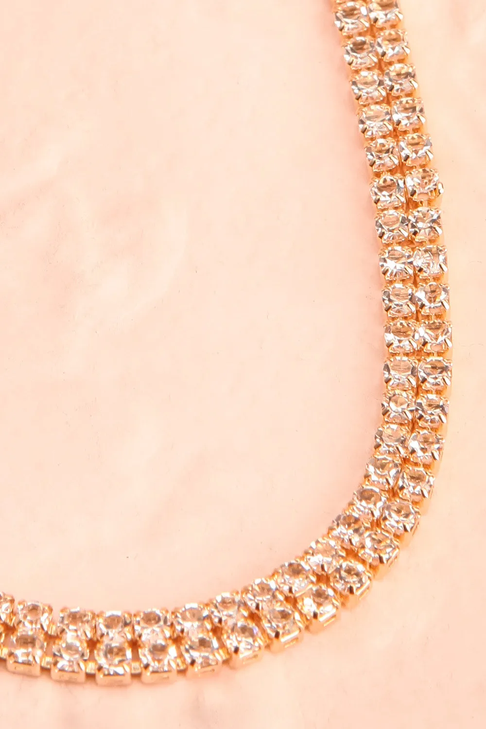 Tamarinier Gold | Crystal Choker
