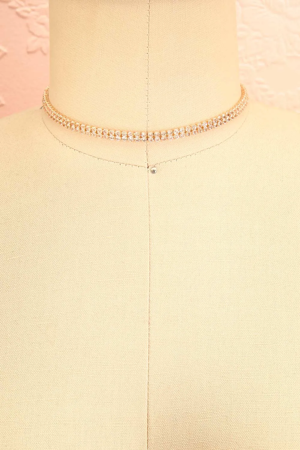 Tamarinier Gold | Crystal Choker