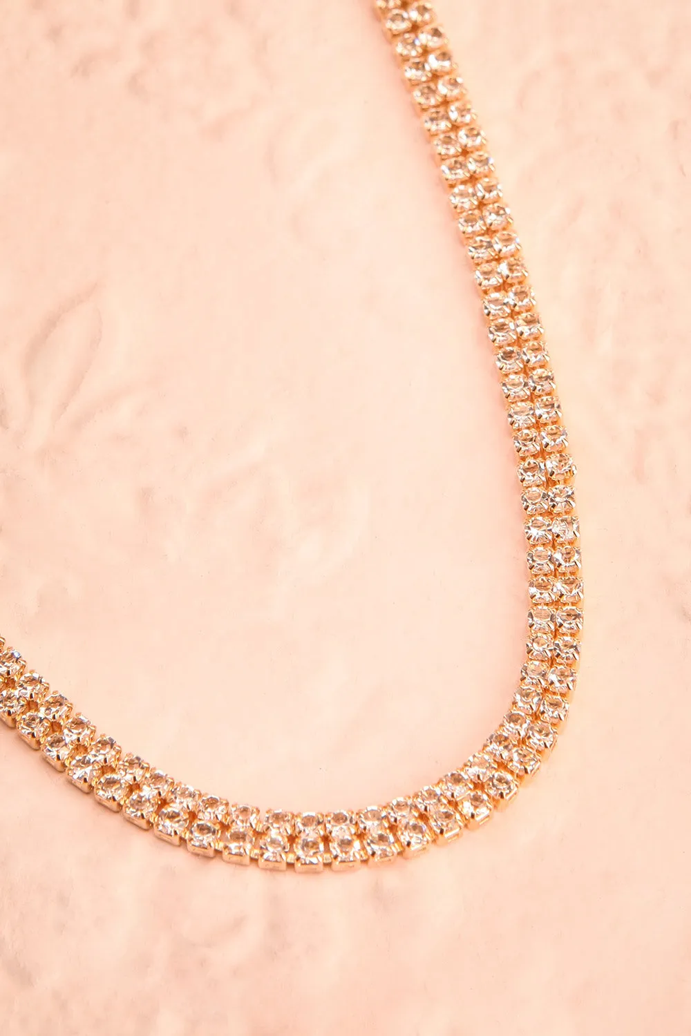 Tamarinier Gold | Crystal Choker